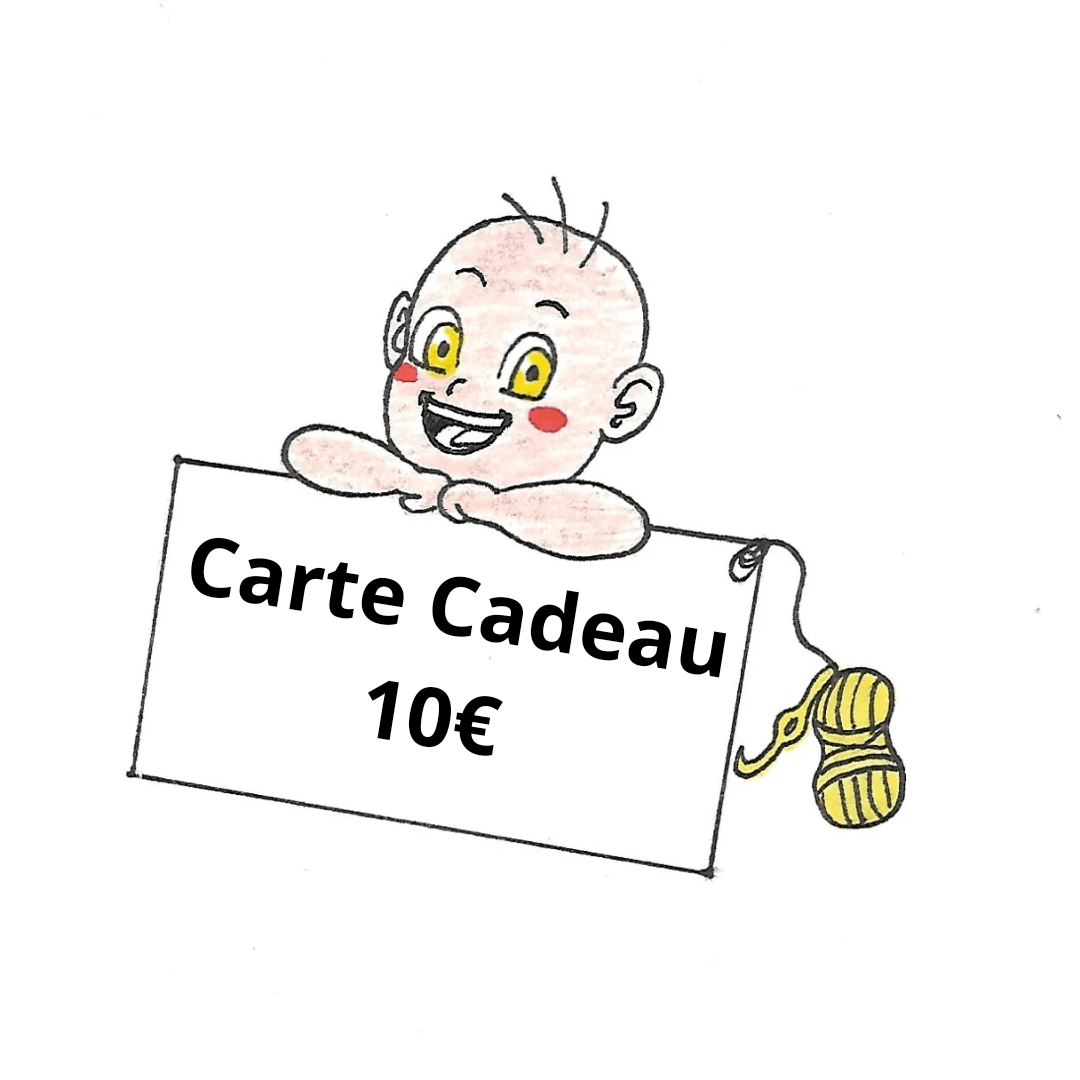 Carte Cadeau Bébé Crochet - Bébé Crochet