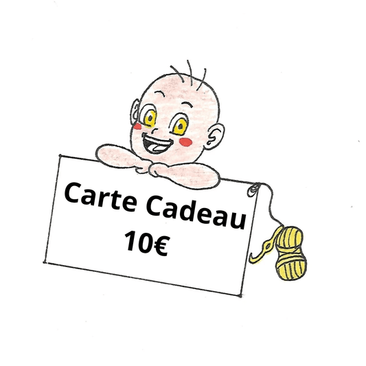 Carte Cadeau Bébé Crochet - Bébé Crochet