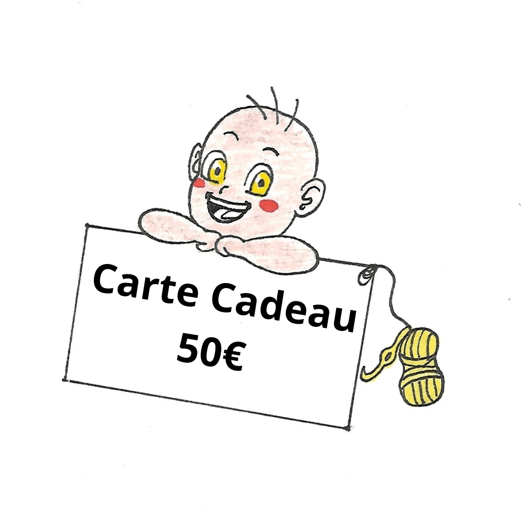 Carte Cadeau Bébé Crochet - Bébé Crochet