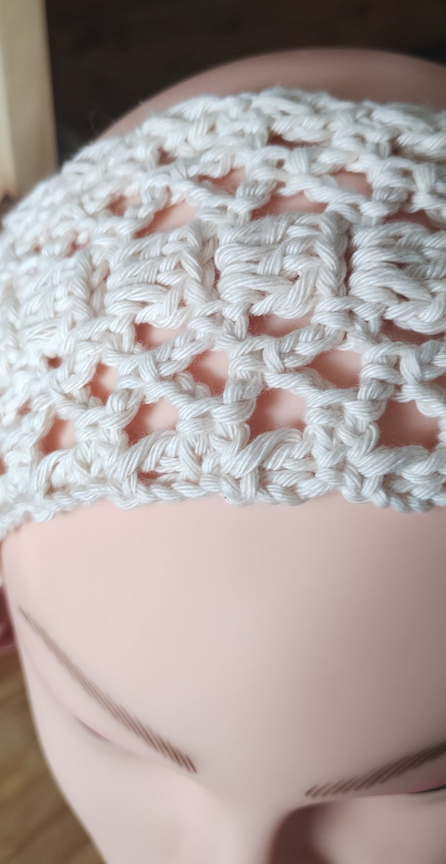 Headband Ruban fleuri - Bébé Crochet