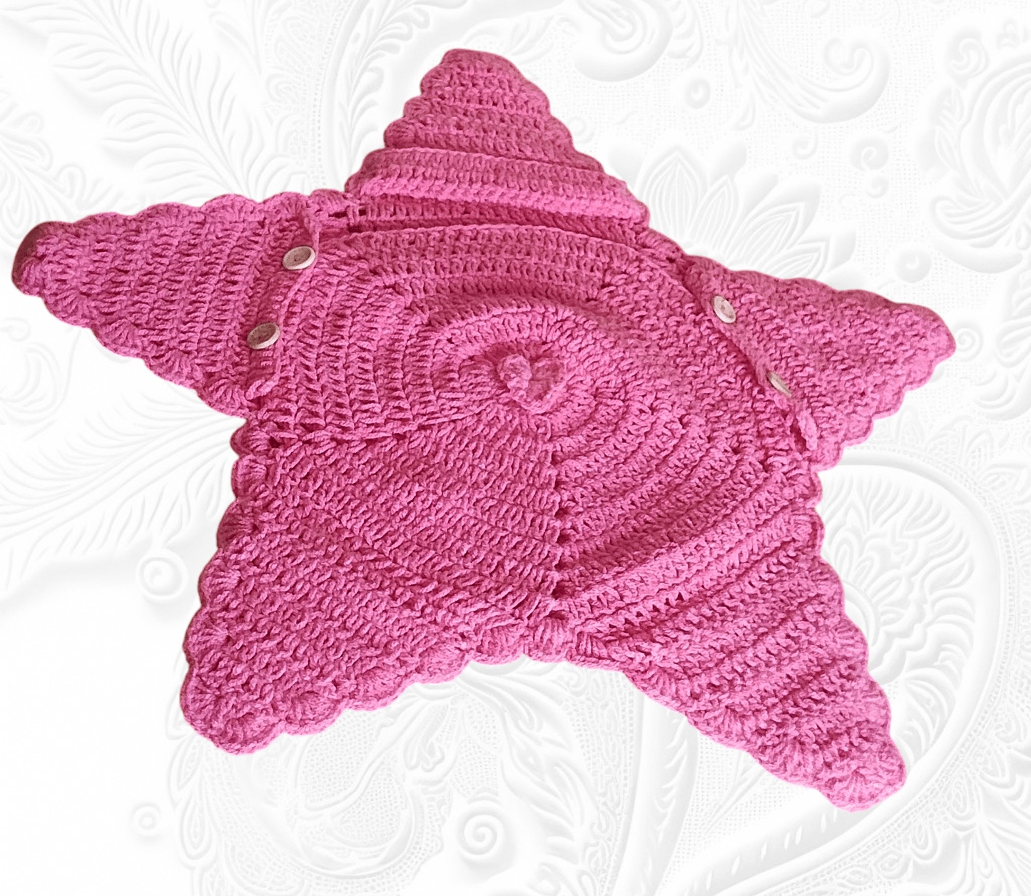 La combinaison petite étoile - Bébé Crochet
