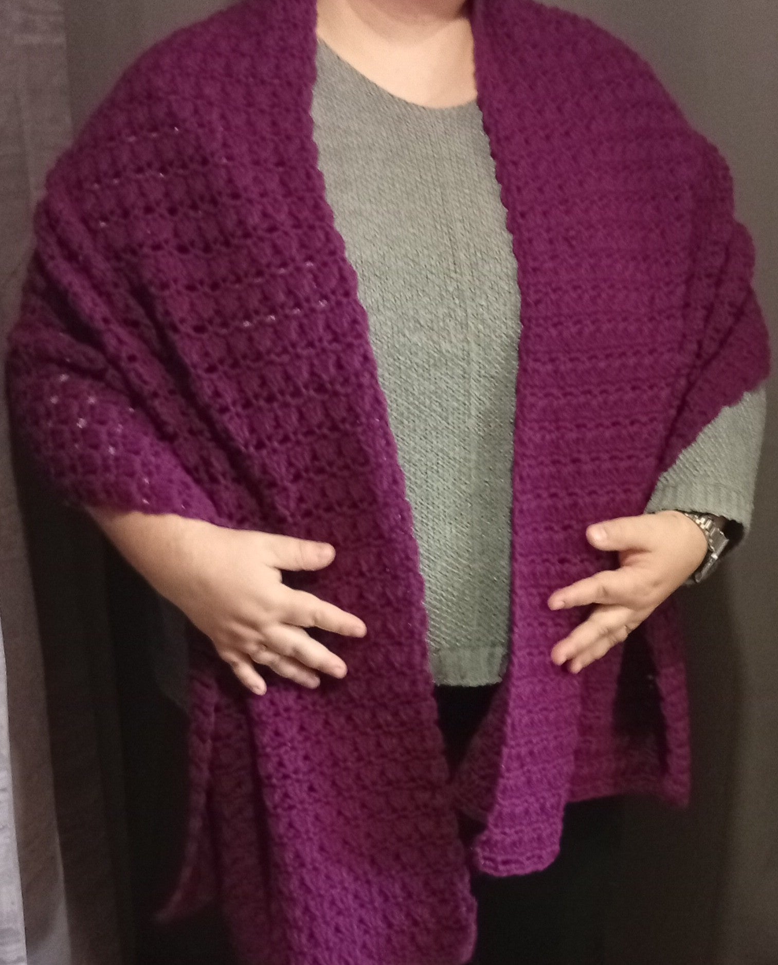 L'étole Douceur d'hiver - Bébé Crochet