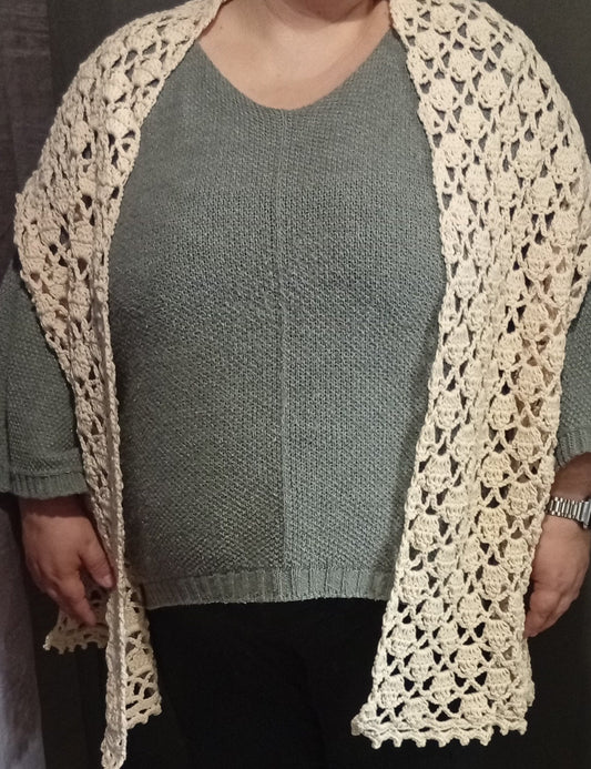 L'étole Lys - Bébé Crochet