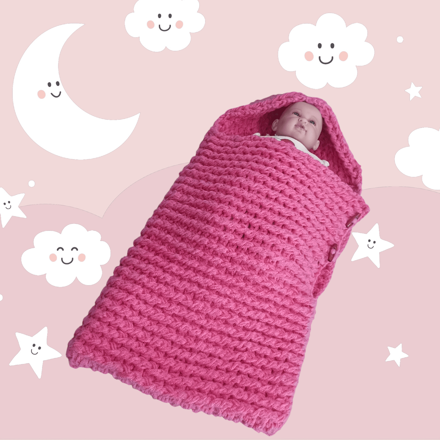 nid d'ange Séléna couleur azalée blanc